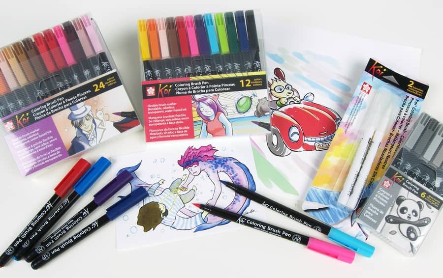 Belastingen Op grote schaal Fragiel Sakura Koi Brush Pen Sets & Blender Pens | Jerry's Artarama