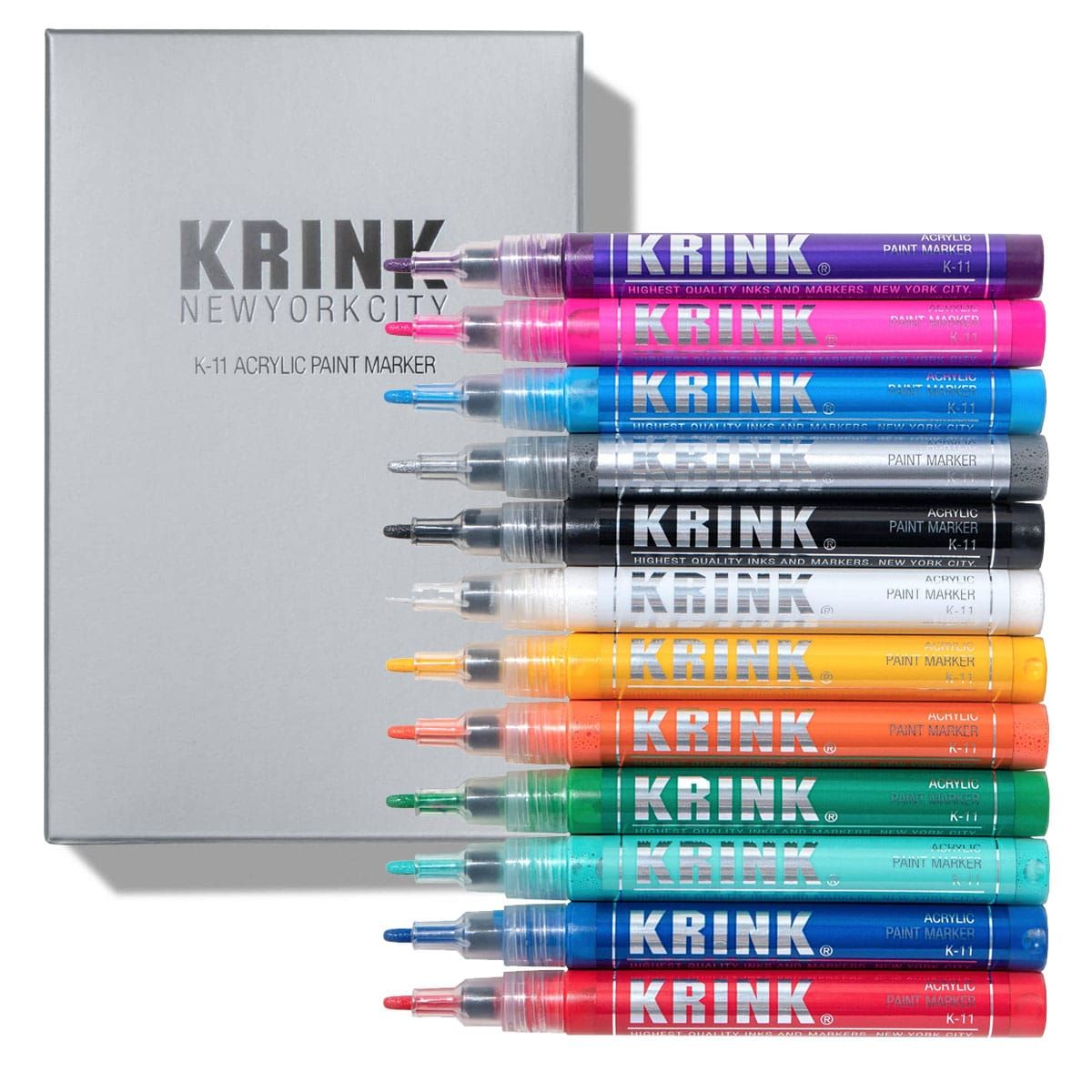 Krink K-11 Acrylic Paint Marker Box Set 3mm - The Art Store/Commercial Art  Supply