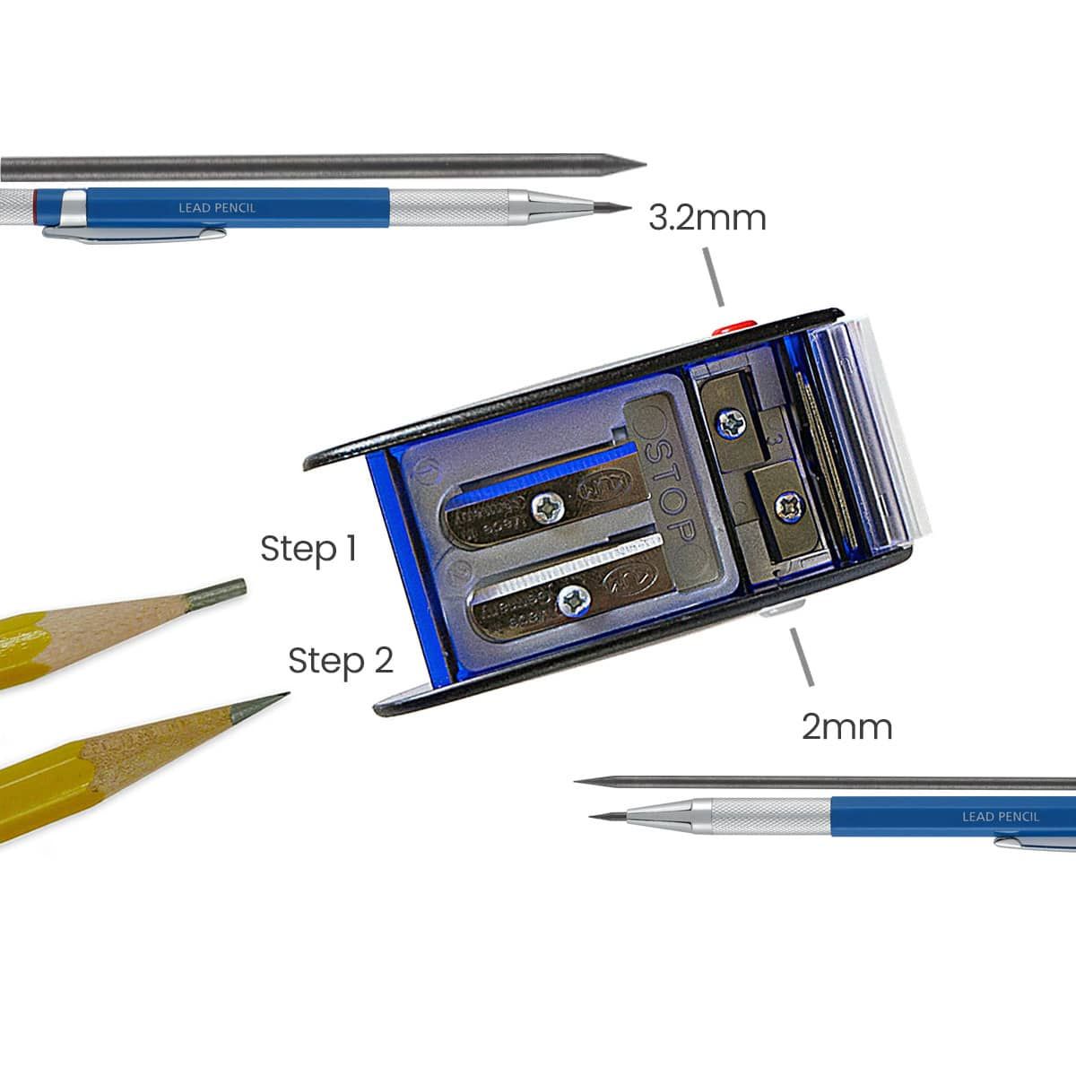 Long Point Pencil Sharpener Art Pencil Sharpeners Charcoal Pencil