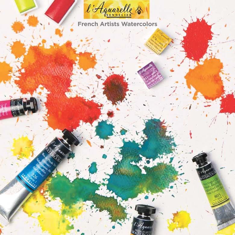 Honey-Based Watercolors Made In France