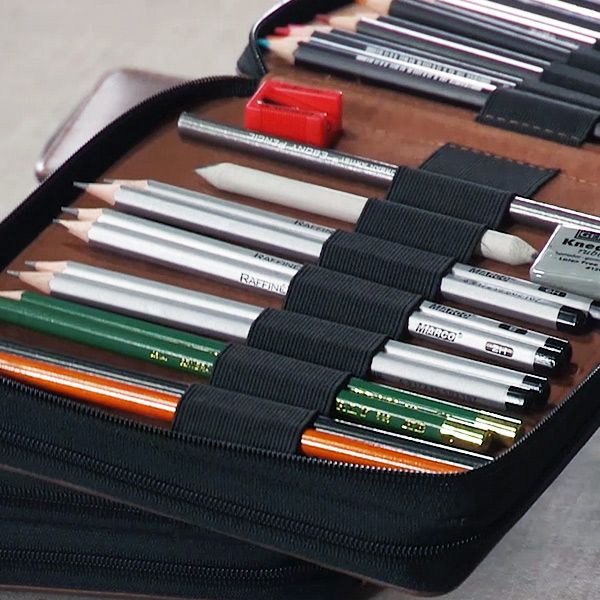 Genuine Leather Pencil Cases by Creative Mark