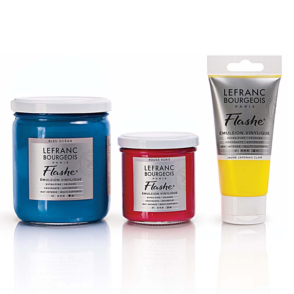 Lefranc & Bourgeois Flashe Vinyl Paints & Set Jerry's Artarama