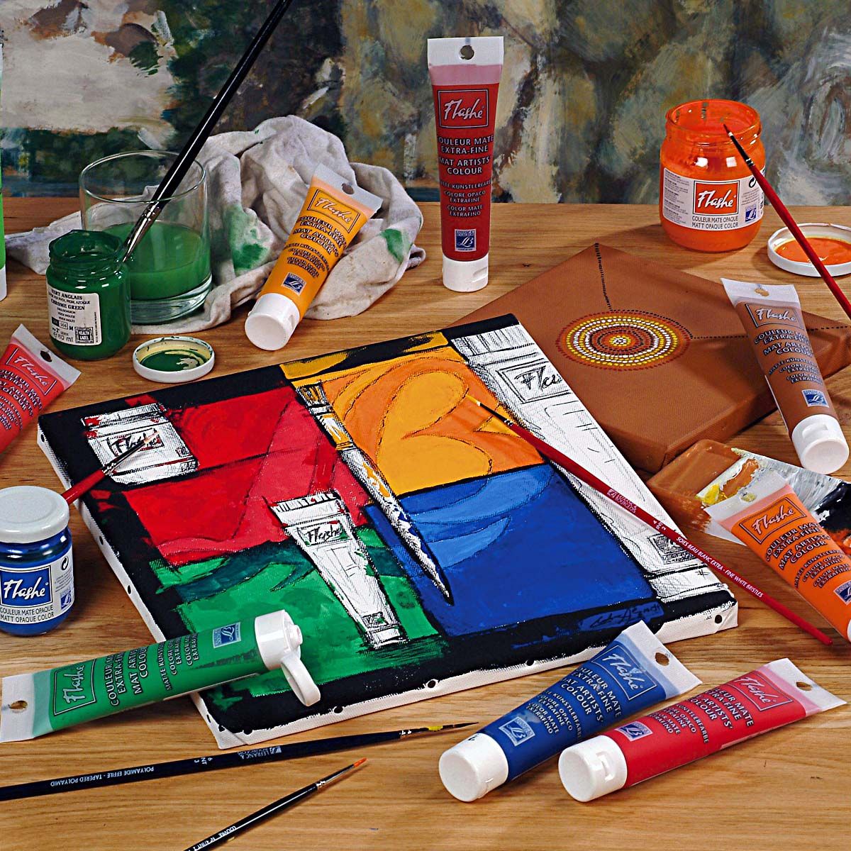 High-quality pigments specially selected for fine art