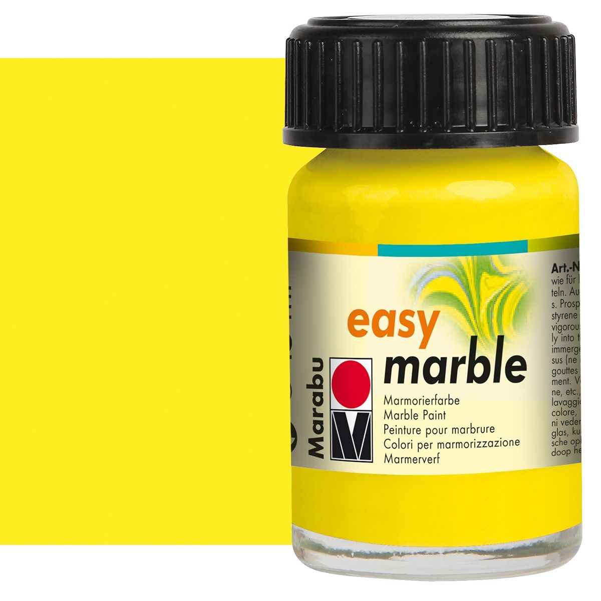 Marabu Easy Marble Lemon Paint, 15ml
