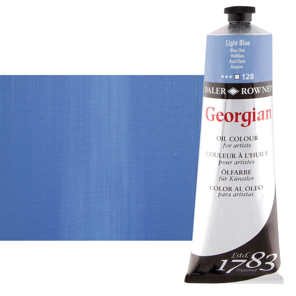 Daler-Rowney Georgian Oil Color 225ml Tube - Light Blue