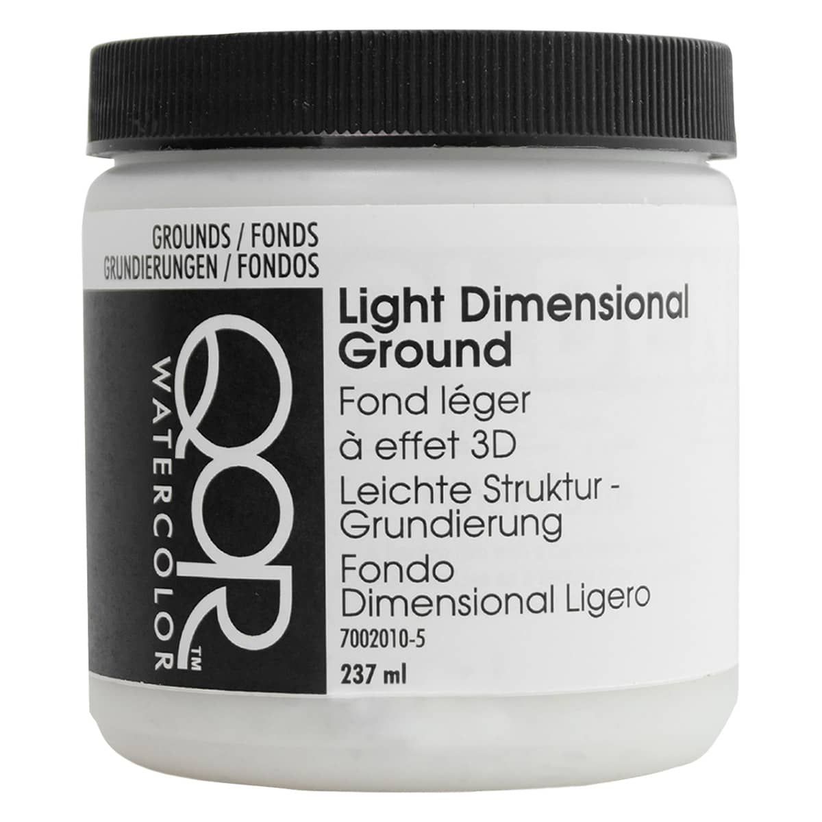 QoR Light Dimensional Ground, 237ml Jar