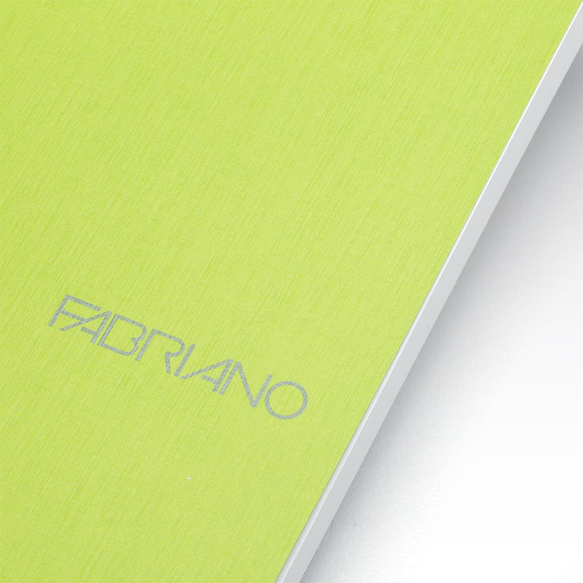 Fabriano EcoQua Notebook 5.8 x 8.3" Dot Grid Glue-Bound Lime