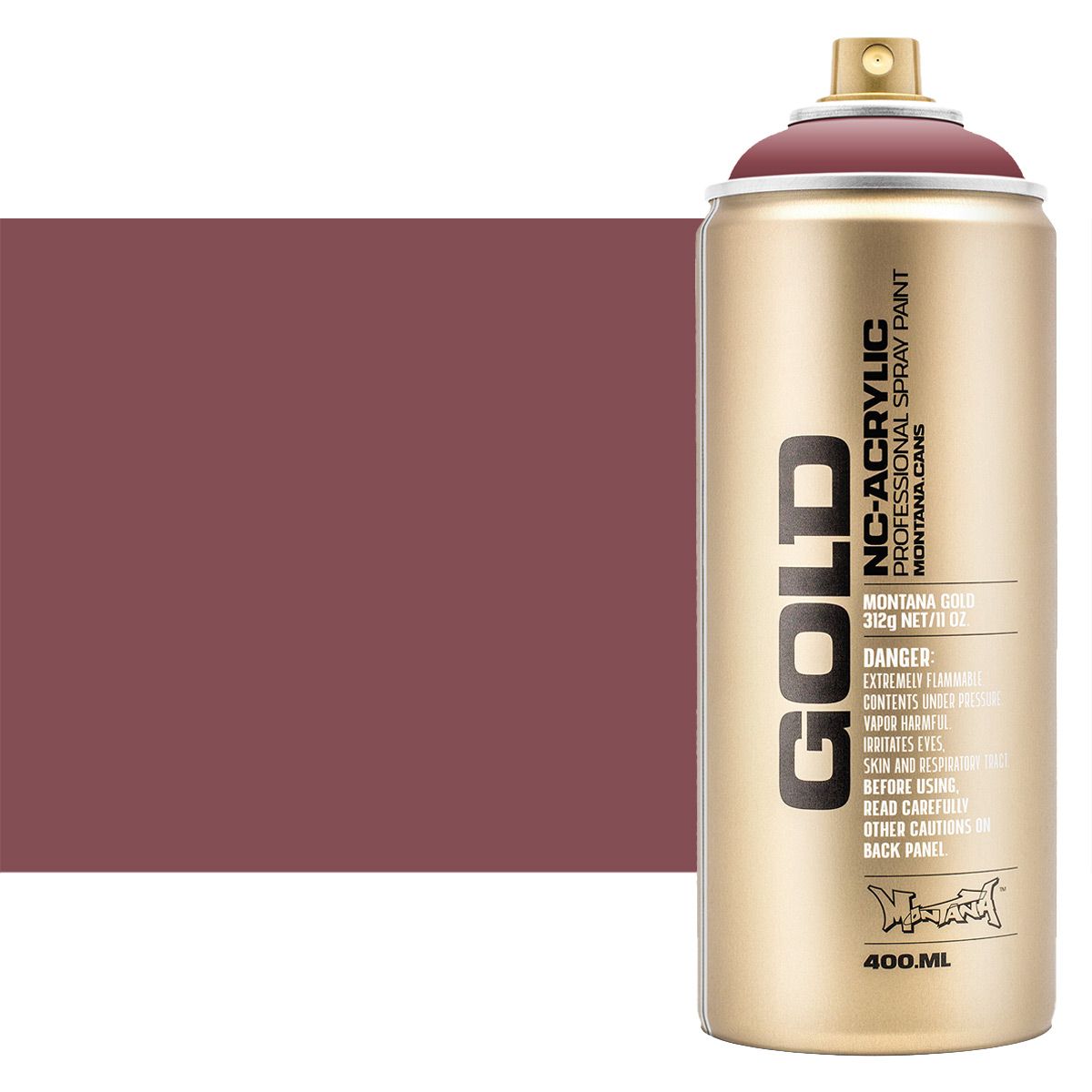 Montana GOLD Acrylic Professional Spray Paint 400 ml - Lip
