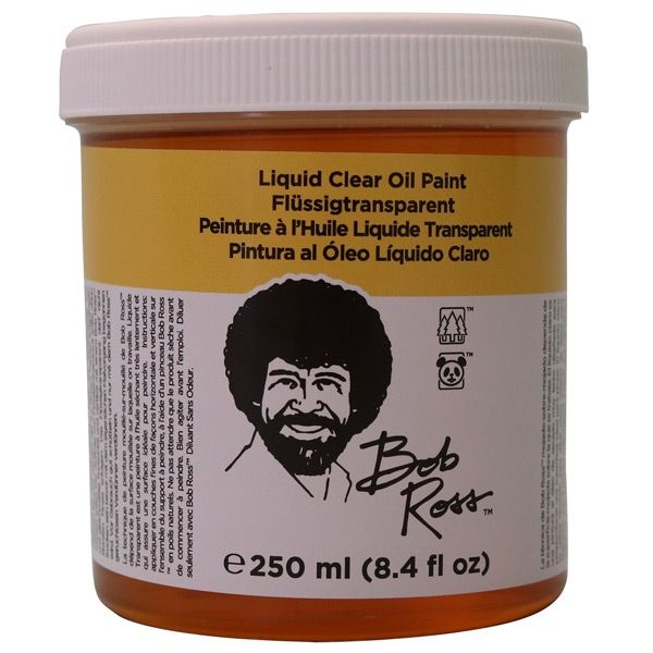 Bob Ross Liquid Medium 250ml Bottle Oil Paint Clear