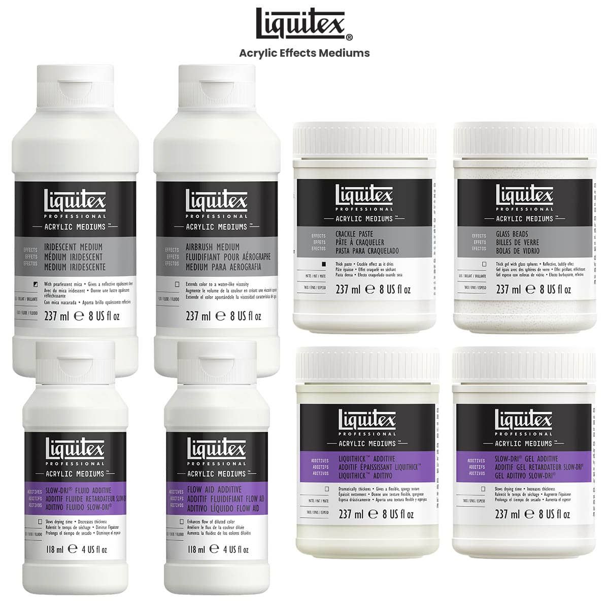 Liquitex Acrylic Effects Mediums | Jerry's Artarama