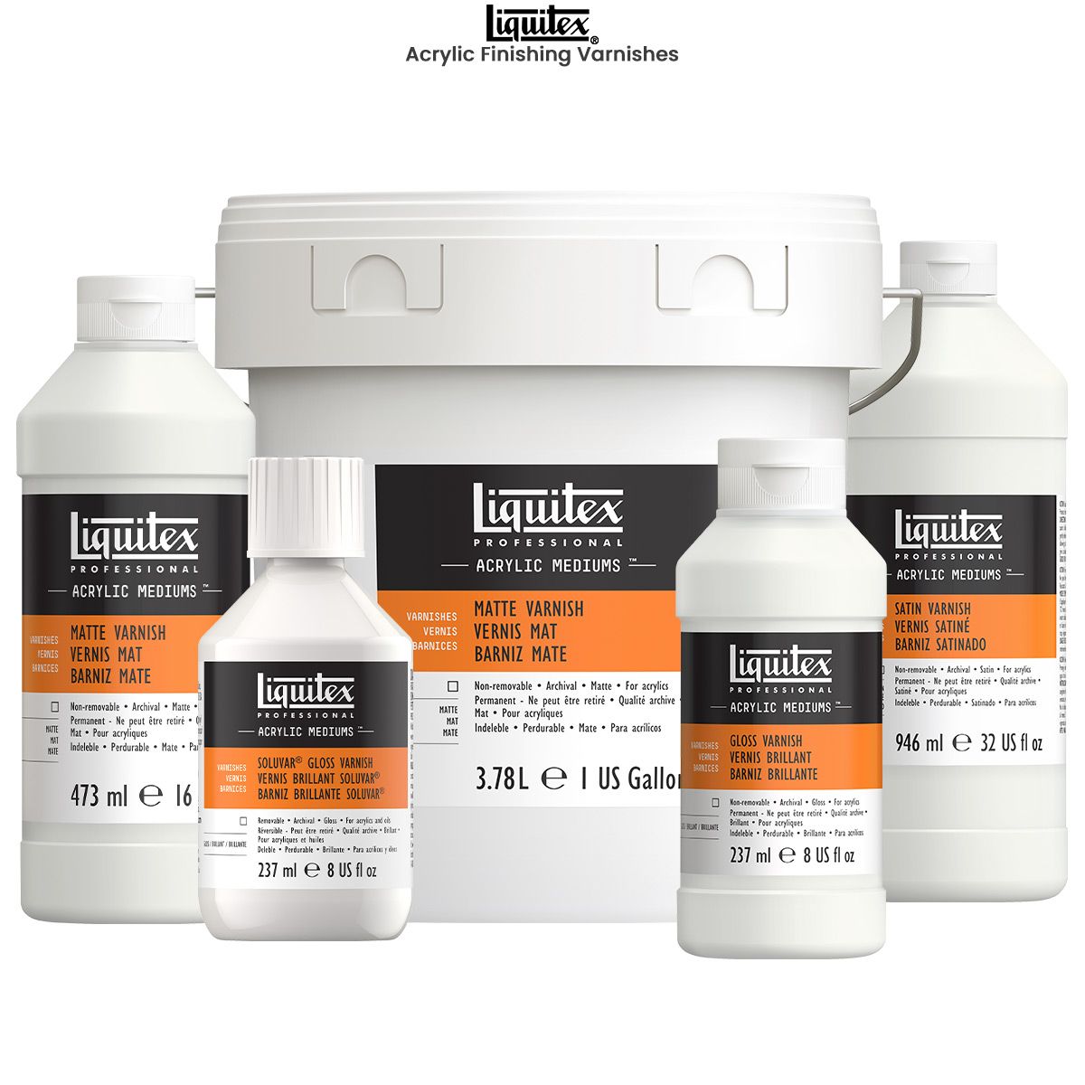 Liquitex Acrylic Finishing Varnishes