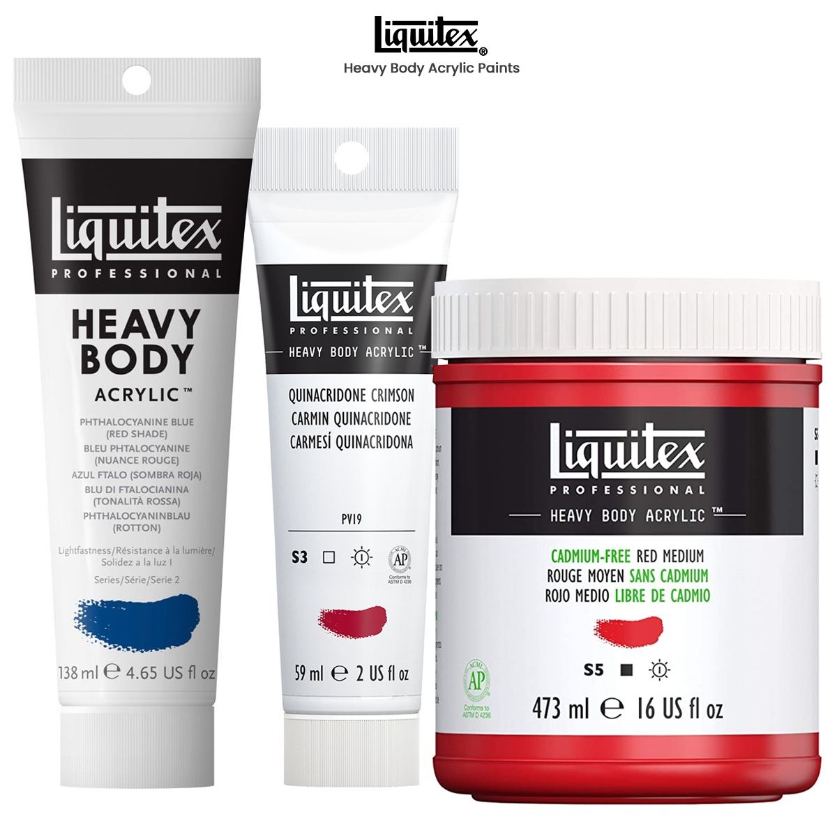 Liquitex Heavy Body Acrylic Paints