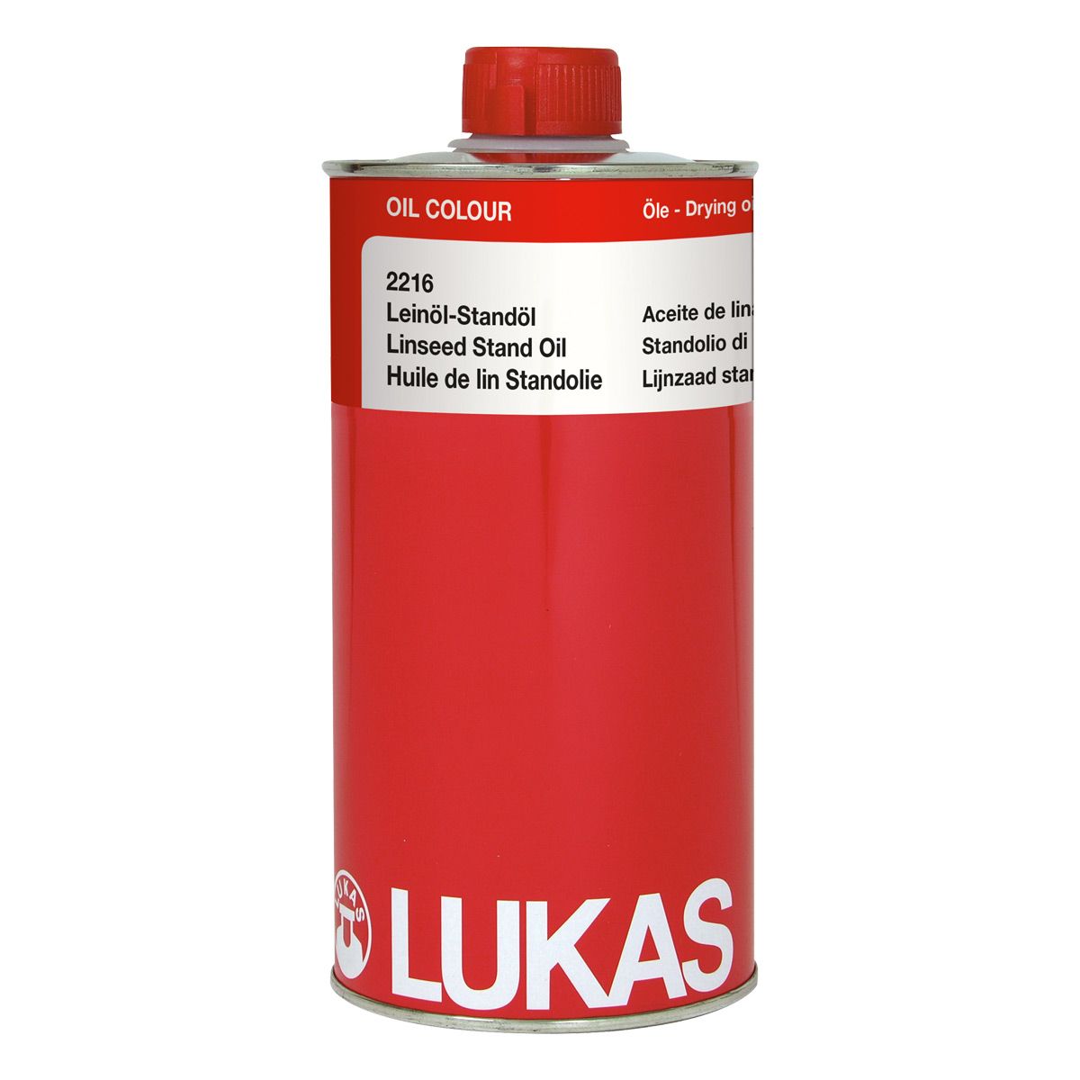 Lukas Oil Painting Medium - Stand Linseed Oil 125 ml Bottle