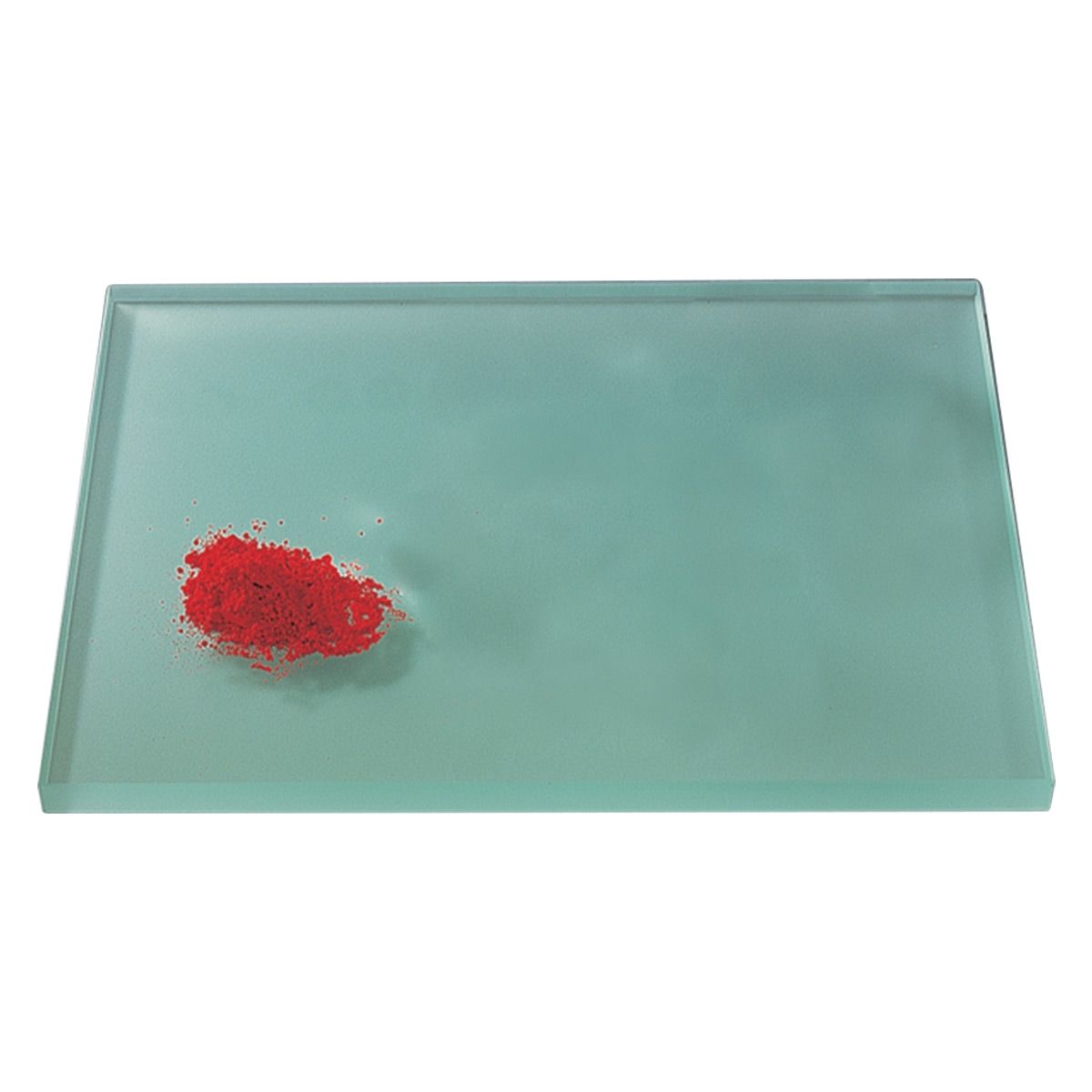 LUKAS Glass Pigment Mixing Palette Plate 10x12.5"