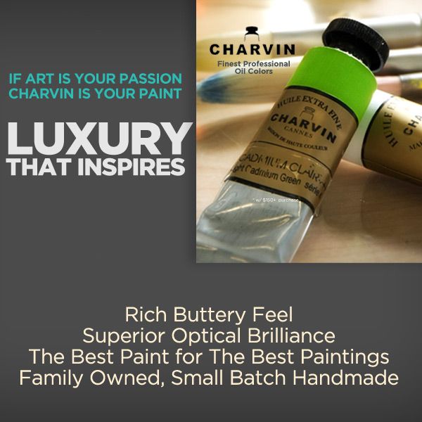 Charvin Oil Paints - Largest Colour Range in the World - Jackson's Art Blog