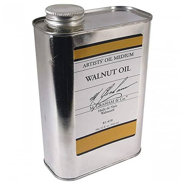 M. Graham Walnut Oil Medium 32oz. Can Jerry's Artarama