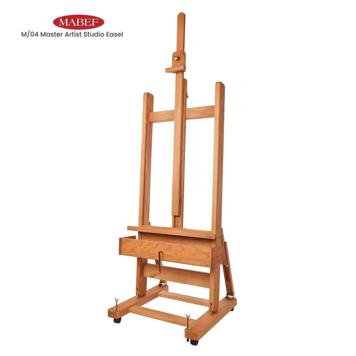 Mabef M/04 Master Artist Studio Easel With Crank