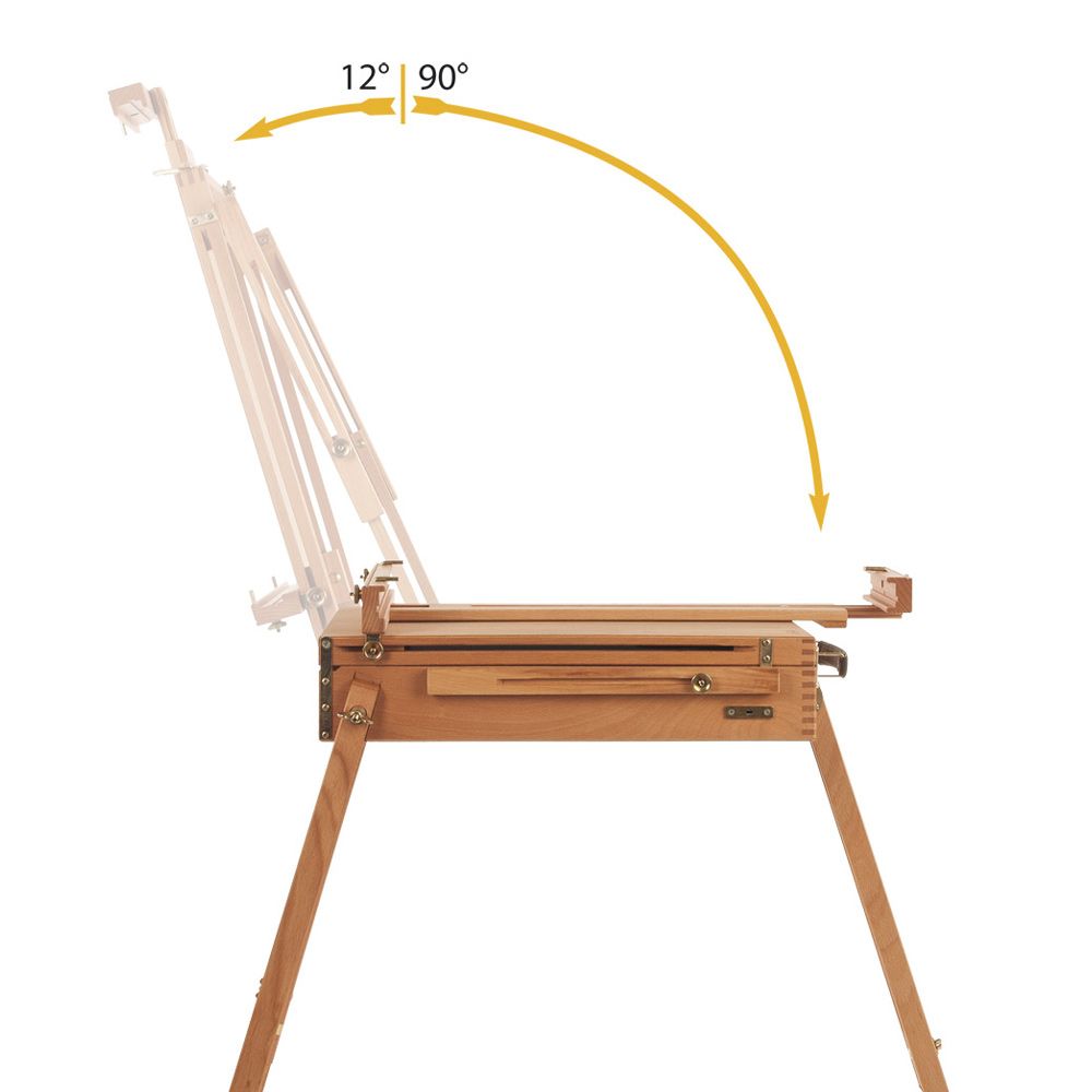 Mabef M22 Big Full French Easel & Sketch box