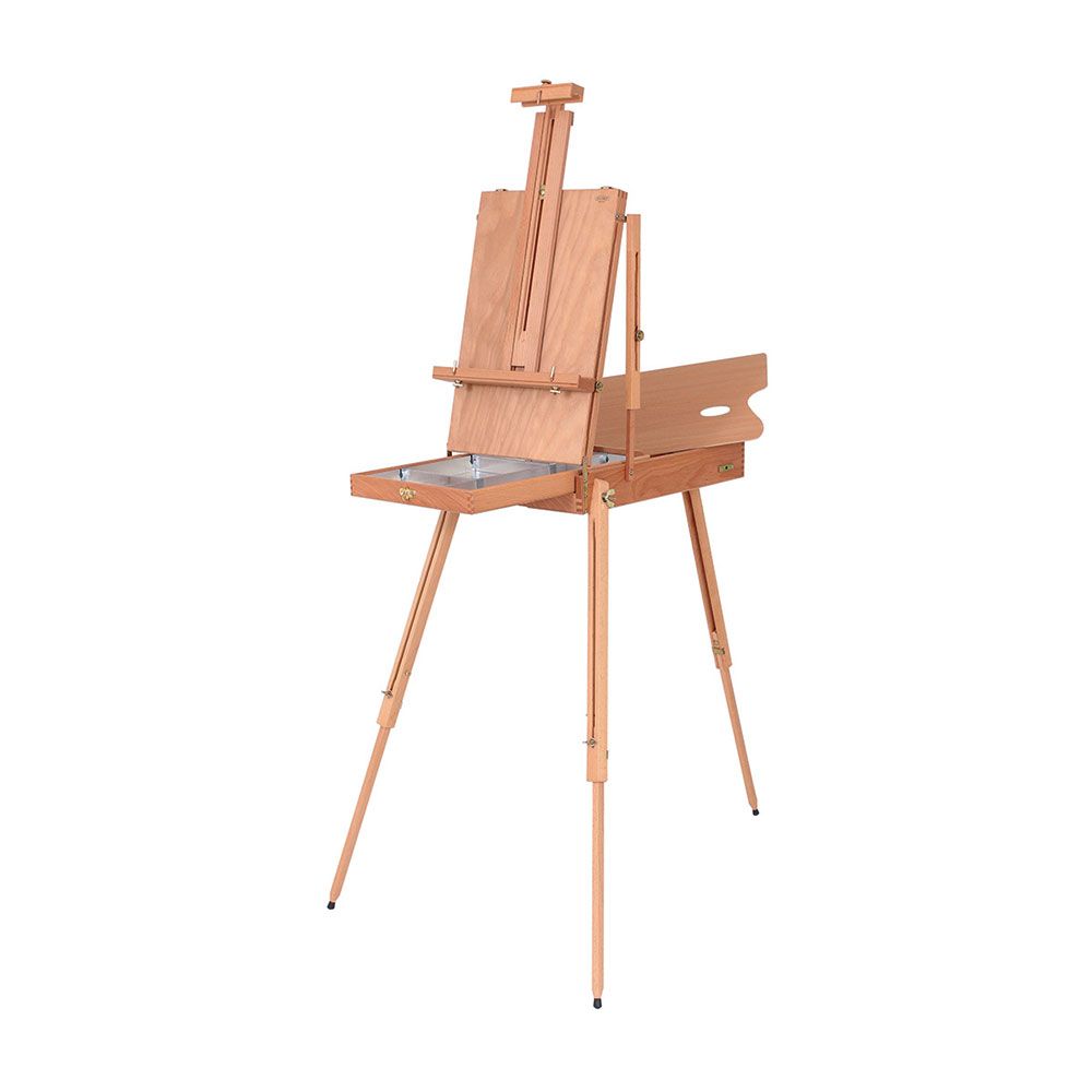 Portable Sketchbook for The Artist Easel Painting Box Wooden Stand