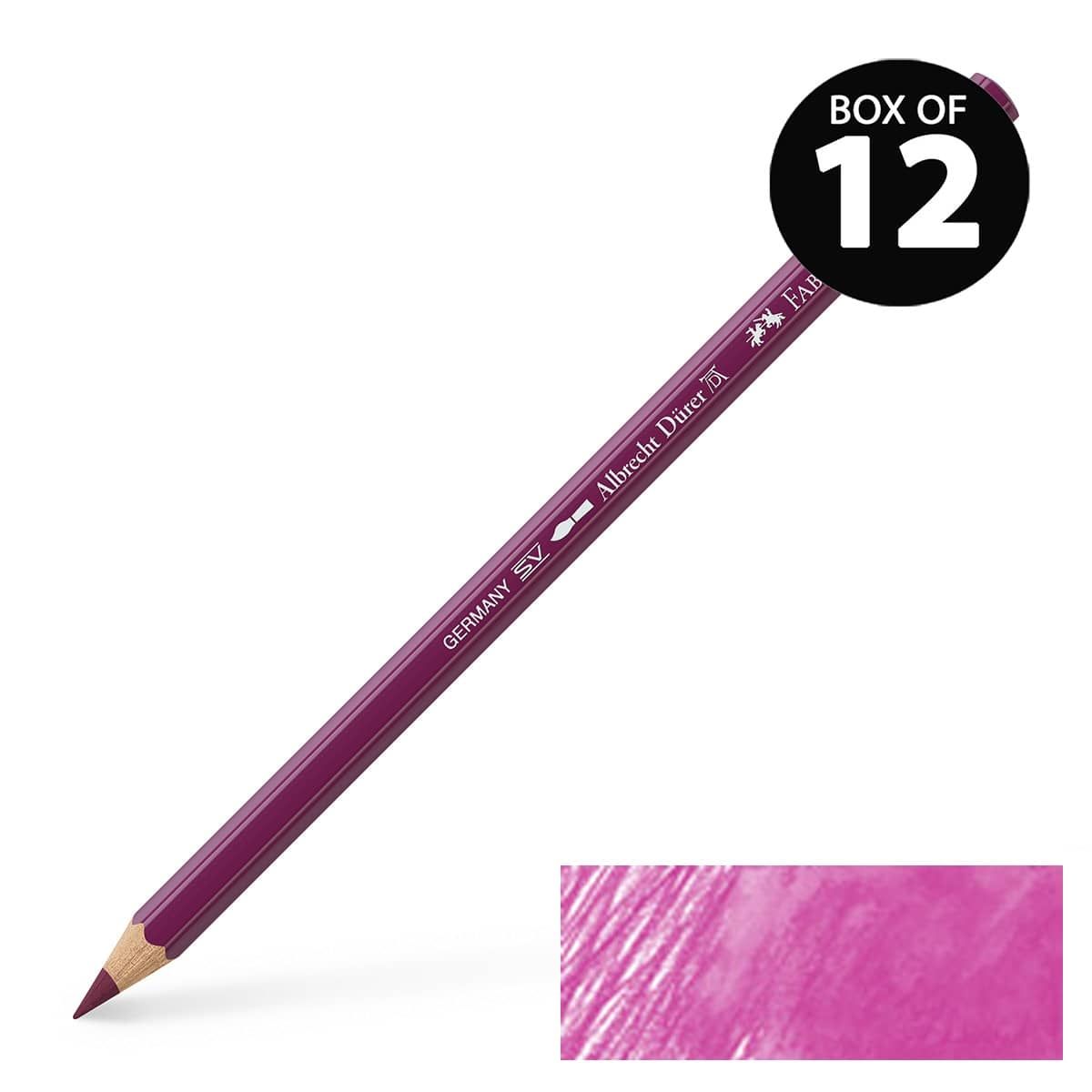 FaberCastell Albrecht Durer Watercolor Pencils Magenta No. 133, Box