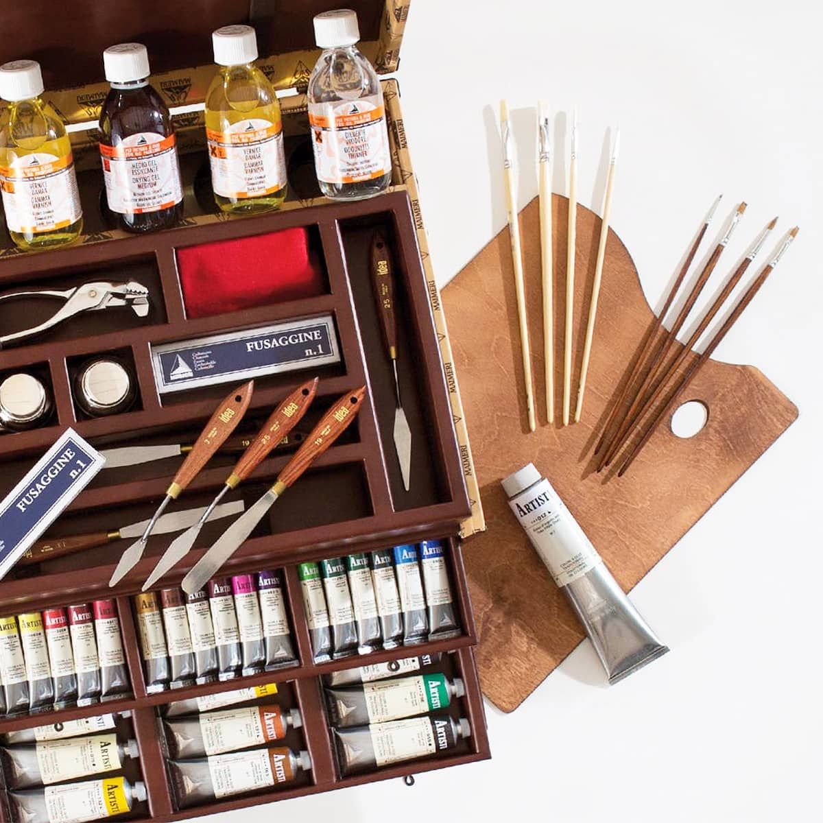 Maimeri Artist Oil Color Vintage Luxury Box Set Jerry's Artarama