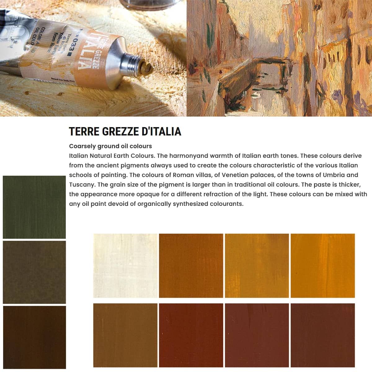 Color Mixing Chart - Natural Earth Paint