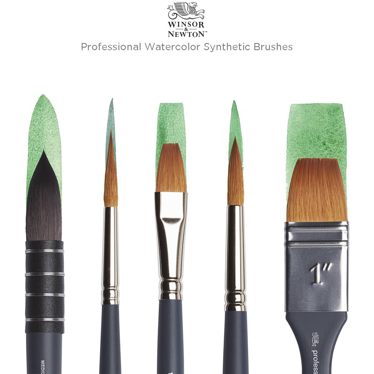 Winsor & Newton™ Professional Watercolor Synthetic Rigger Brush