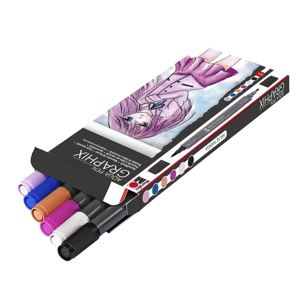 Marabu Graphix Aqua Pen Sets