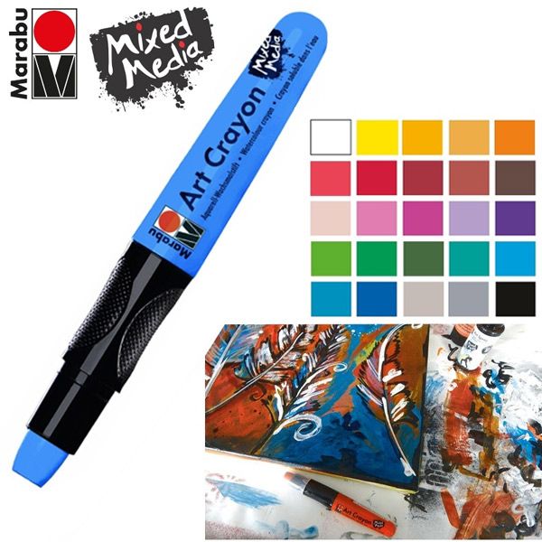 Marabu Mixed Media Art Crayons 
