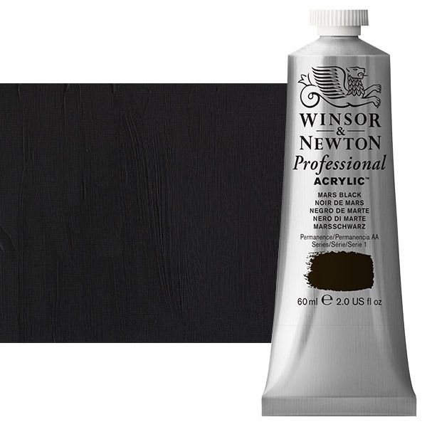Winsor & Newton Professional Acrylic Mars Black 60 ml