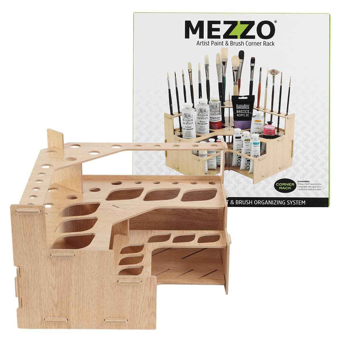 Mezzo Artist Paint & Brush Corner Rack