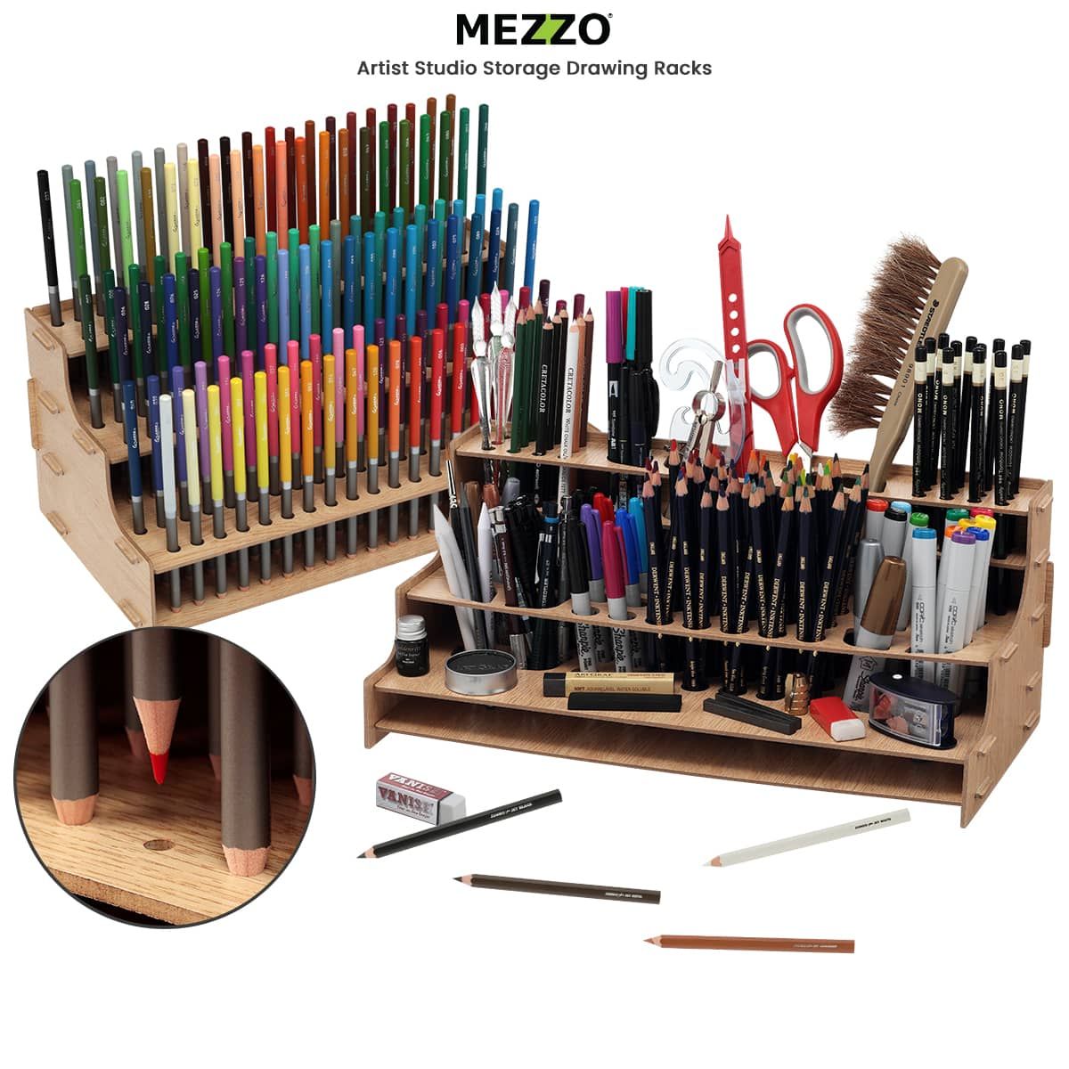 Mezzo® Drawing Studio Storage Racks