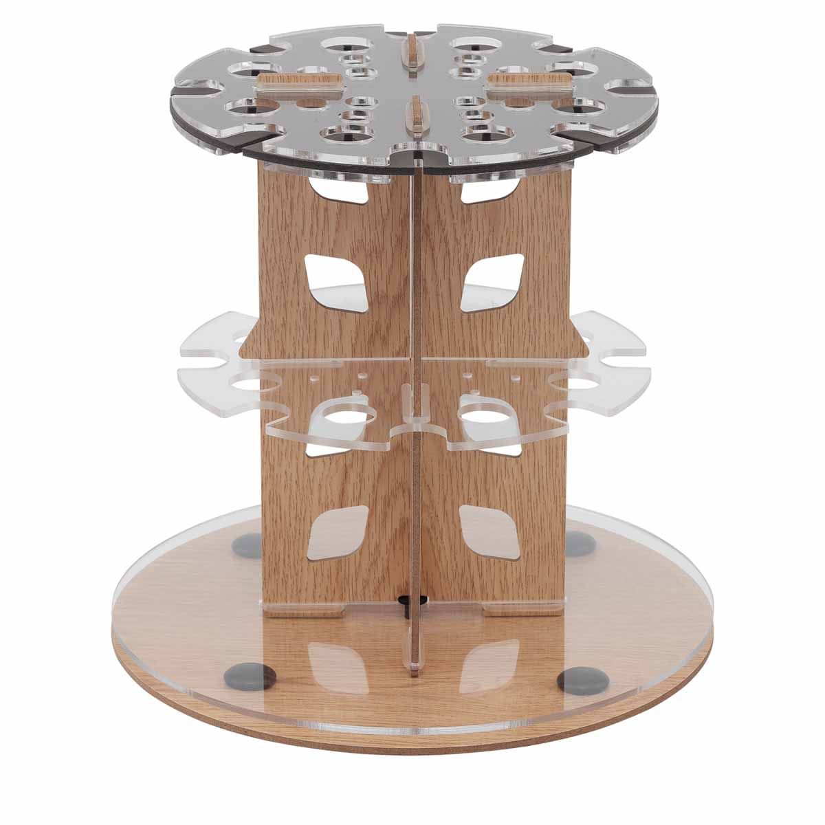 Universal Airbrush Holder Stand Airbrush Rack Tool Two-Brush Holder  Clamp-On Table Stand