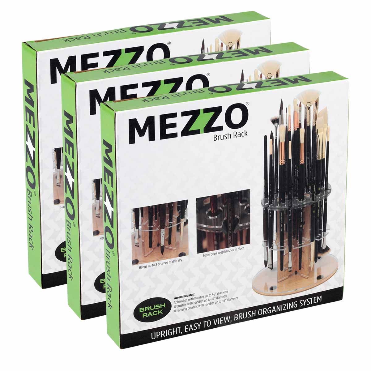 Mezzo Artist Storage Rotating Brush Rack