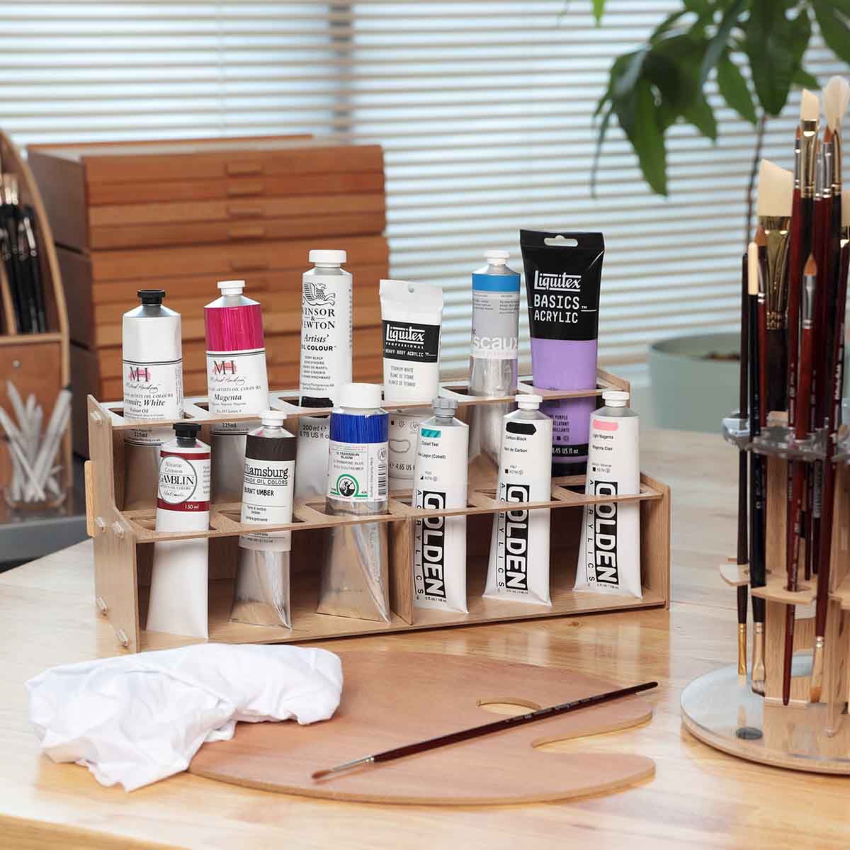 Acrylic and Oil Paint Tube Storage Ideas (Recommendations