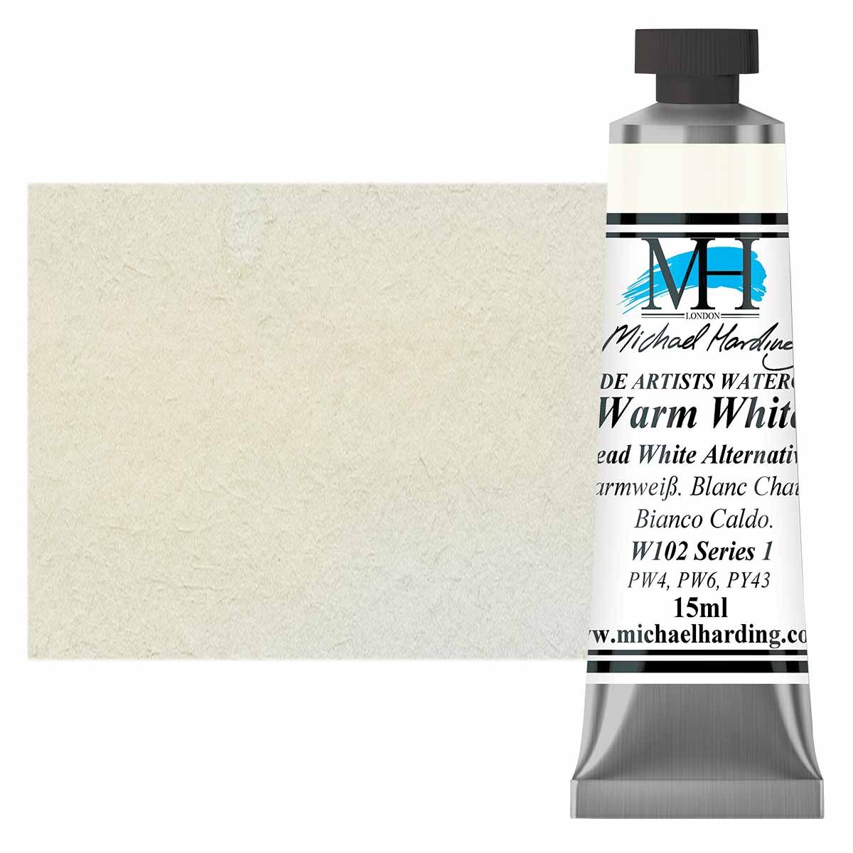 Michael Harding Watercolor - Warm White, 15ml Tube | Jerry's Artarama