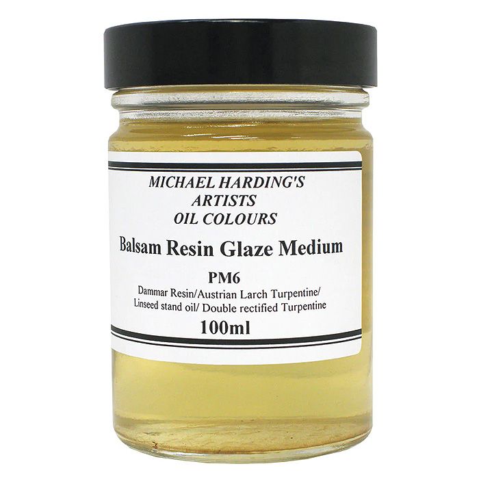 michael-harding-pm6-balsam-resin-glaze-oil-medium-100ml-jar-jerry-s