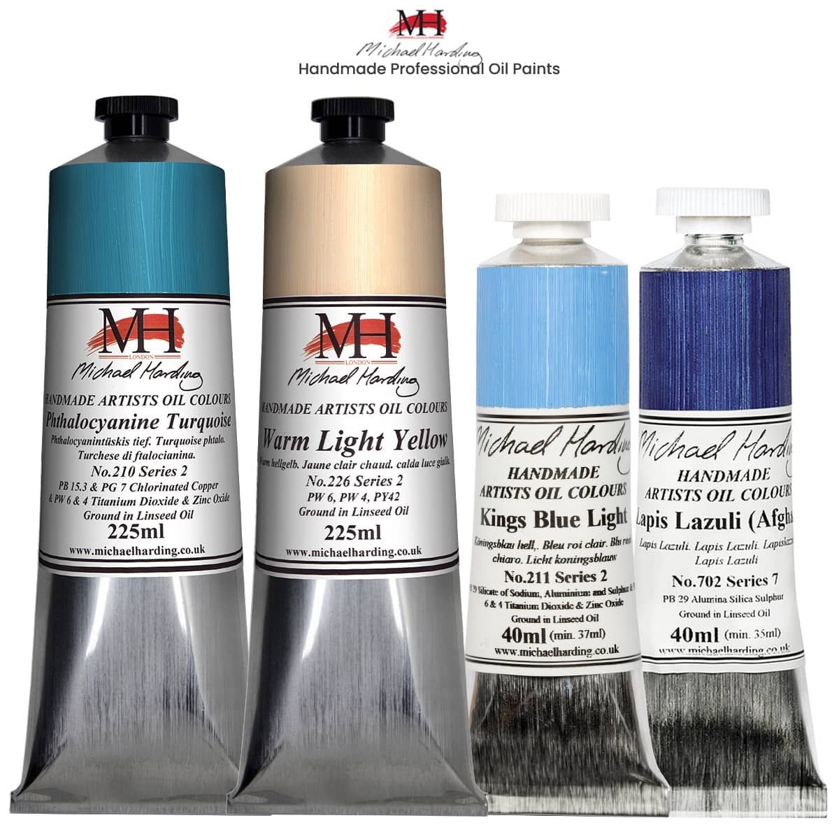 Introducing our new ranges of oil paints - Michael Harding and