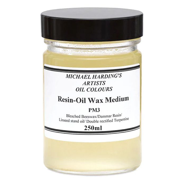 Michael Harding, PM3 Resin Wax Oil Medium, 250ml Jar
