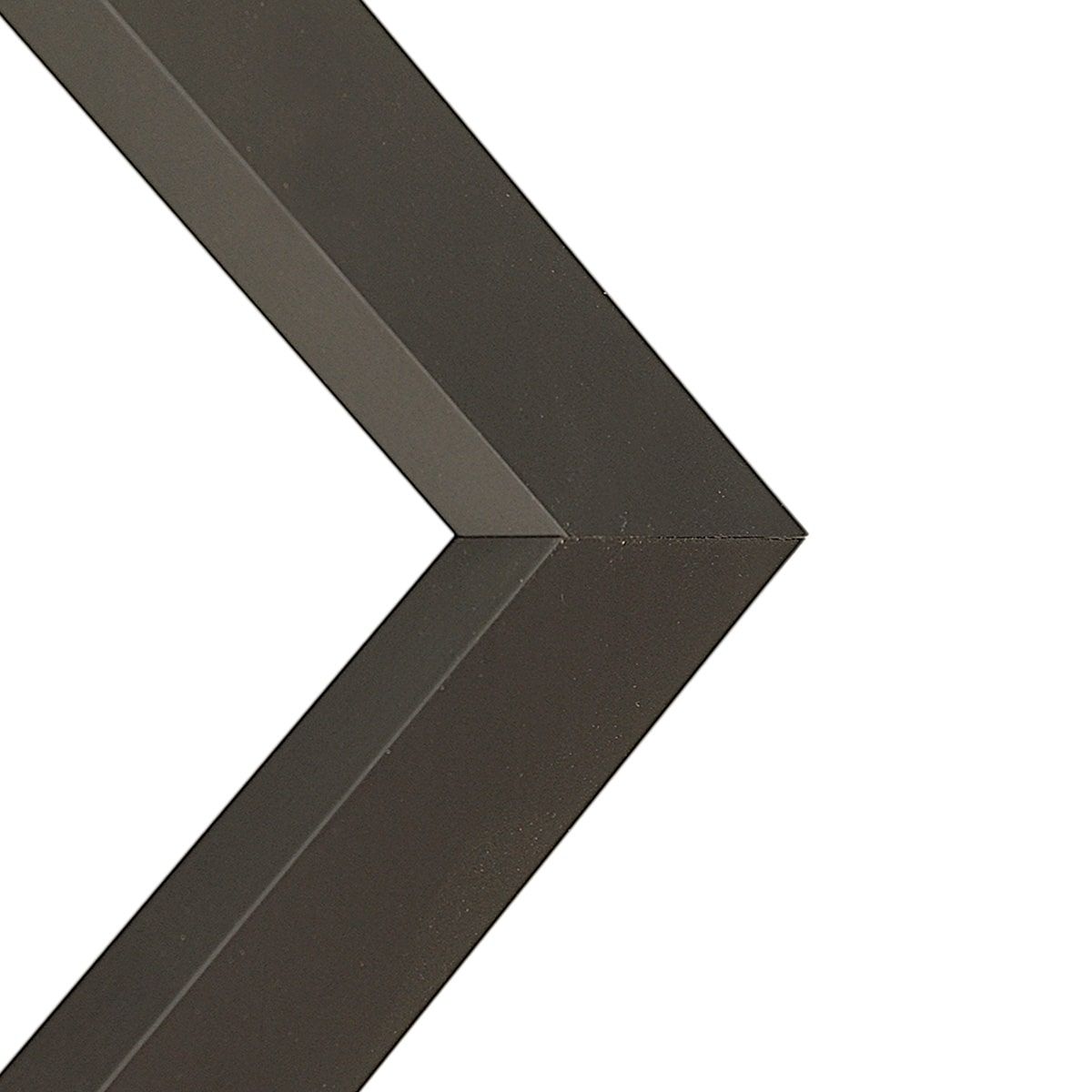 Columbia 1.75"Wood Frame with acrylic glazing and cardboard backing 24x30" - Black
