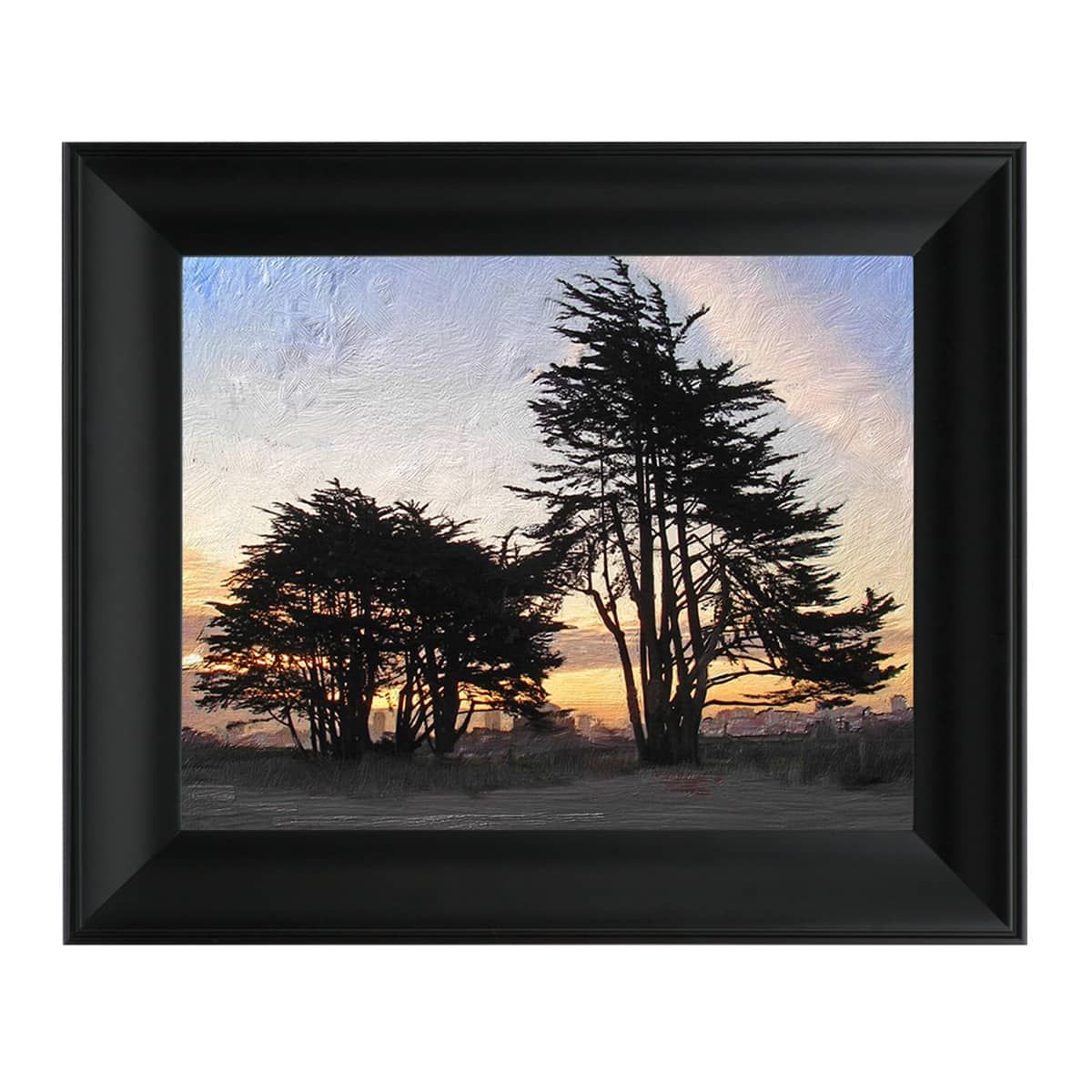 Asbury 2.25" Wood Frame with acrylic glazing and cardboard backing 22