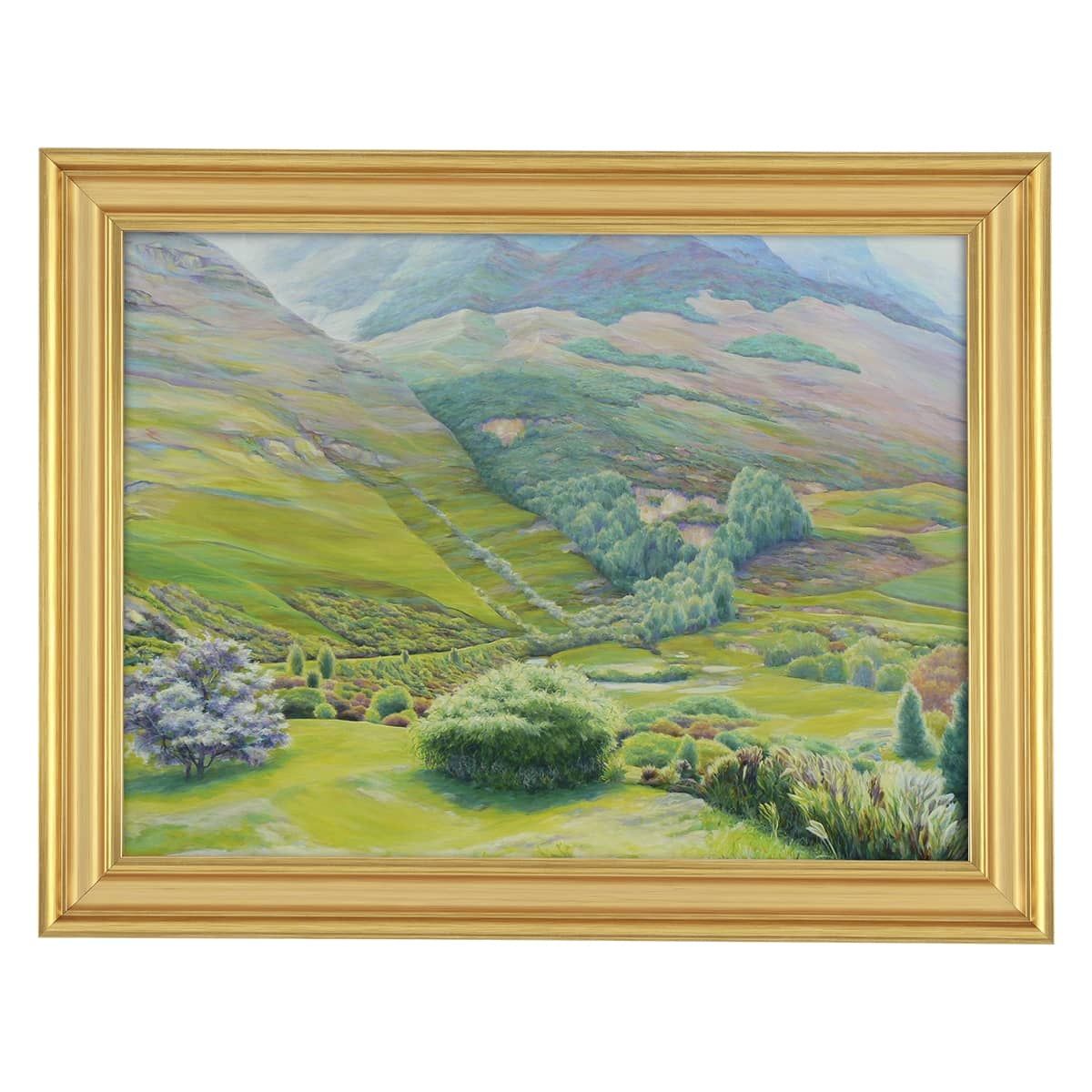 Millbrook Collection - Naples 1.5" Gold Frame 24X30 w/ Acrylic