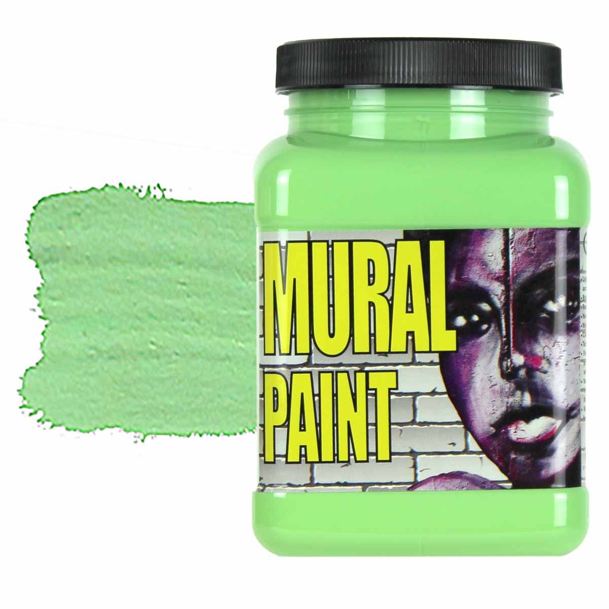 Chroma Acrylic Mural Paint Mint (Light Green), 16oz Jerry's Artarama