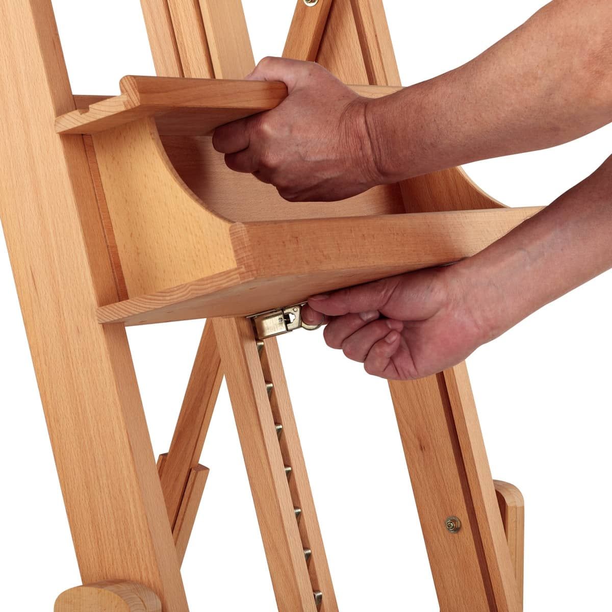 Meeden Large Painters Easel of Max Height 89'', Hold Canvas up to 48',  Adjustable Solid Beech Tripod Wood Artist Easel, Studio a-Frame Art Easel  for Painting - China Easel for Painting, Art