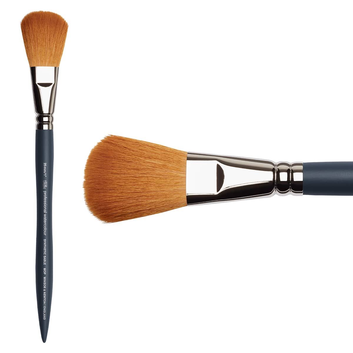 Winsor & Newton Professional Watercolor Synthetic Brush Mop Size 1In