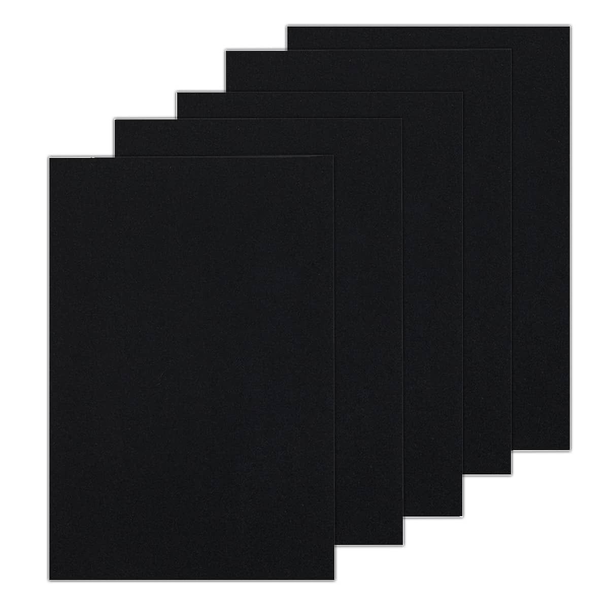 Multimedia Artboard Pastel Panels 18" x 24", Black, Pack of 5 Jerry's