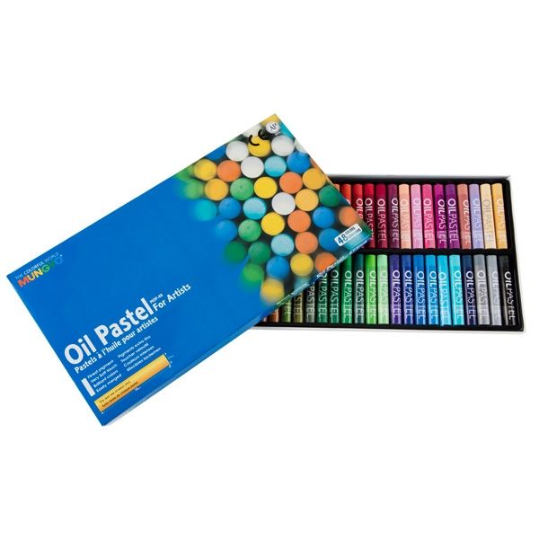 Mungyo Gallery Standard Oil Pastel Cardboard Box Set Assorted Colors