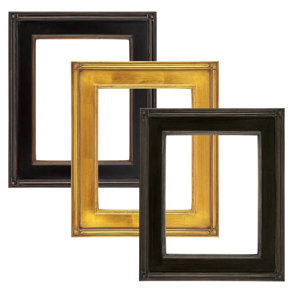 Hand-Leafed Museum-Quality Closed Corner Frames!