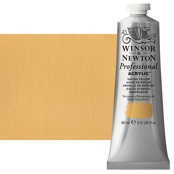 Winsor & Newton Professional Acrylic Naples Yellow 60 ml