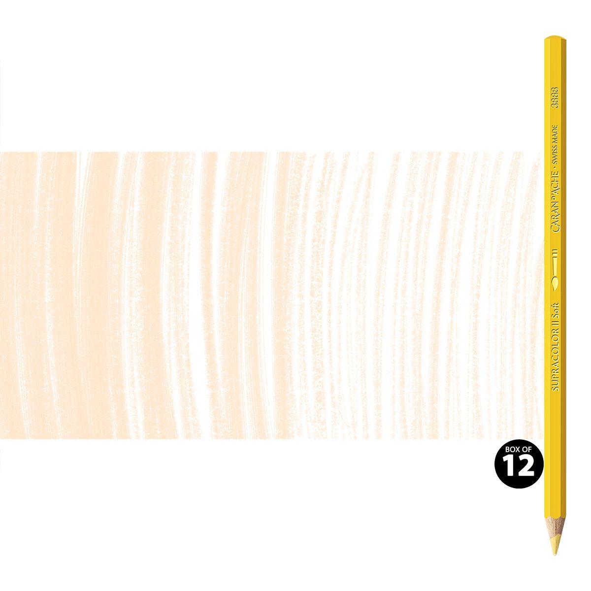 Supracolor II Watercolor Pencils Box of 12 No. 021 - Naples Yellow